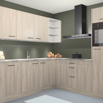 Vuren keuken Luanda 29751