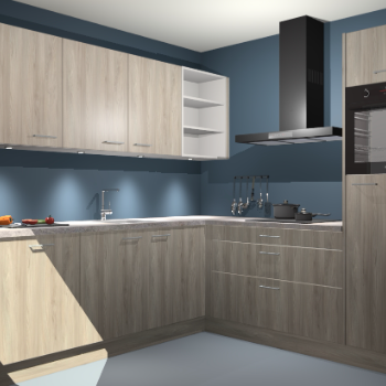 Vuren keuken Luanda 29754