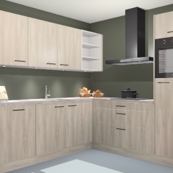 Vuren keuken Luanda 29757