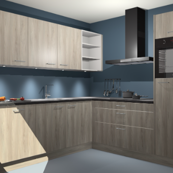 Vuren keuken Luanda 29760