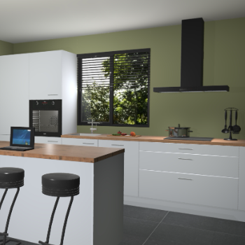 Sneeuwwitte keuken Bonaire 29924