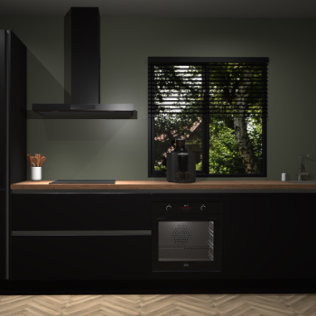 Zwarte greeploze keuken Cuba 29544