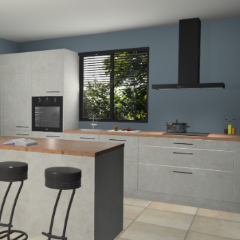 Beton opaal keuken Bonaire 30488