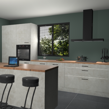 Beton opaal keuken Bonaire 30489