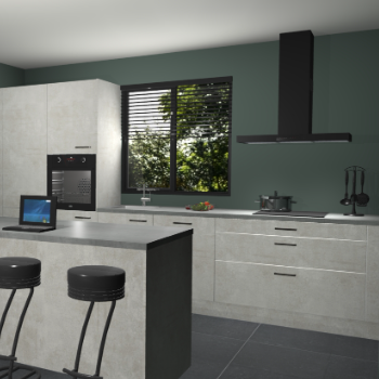 Beton opaal keuken Bonaire 30495