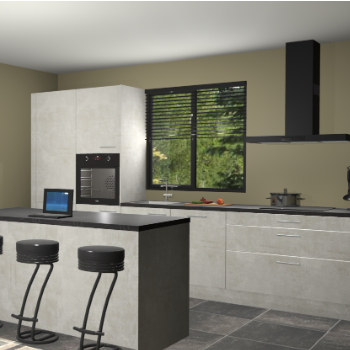 Beton opaal keuken Bonaire 30515