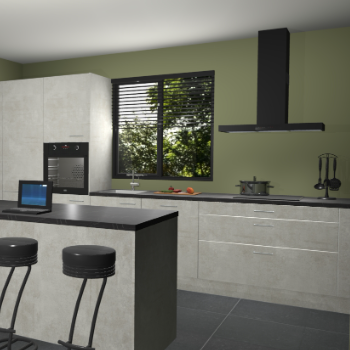 Beton opaal keuken Bonaire 30516