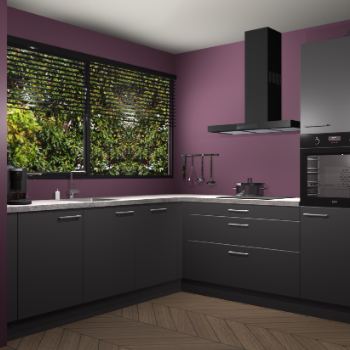 Onyxgrijze keuken IJsland 30954