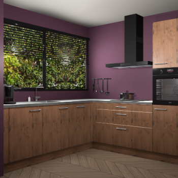 Astoria eiken keuken IJsland 31017