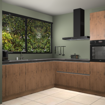 Astoria eiken greeploze keuken IJsland 31025