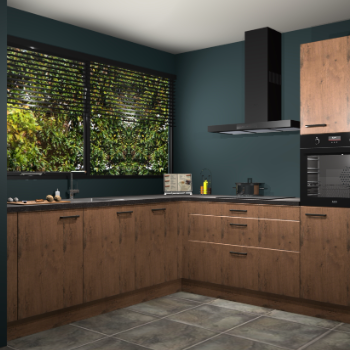 Astoria eiken keuken IJsland 31027