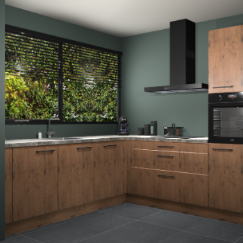 Astoria eiken keuken IJsland 31032