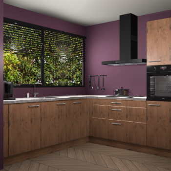 Astoria eiken keuken IJsland 31035