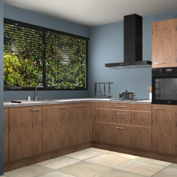 Astoria eiken keuken IJsland 31036