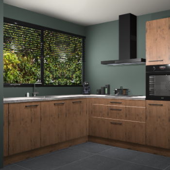 Astoria eiken keuken IJsland 31038