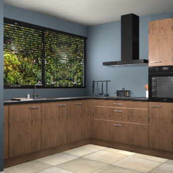 Astoria eiken keuken IJsland 31042