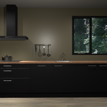 Zwarte keuken Estland 31273