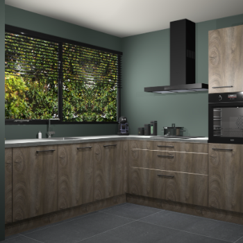 Cantaro eiken keuken IJsland 31056