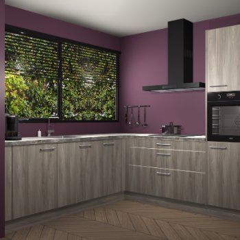 Vuren keuken IJsland 31255