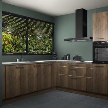 Chocolade eiken keuken IJsland 31372