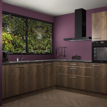 Chocolade eiken keuken IJsland 31375