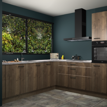 Chocolade eiken keuken IJsland 31391