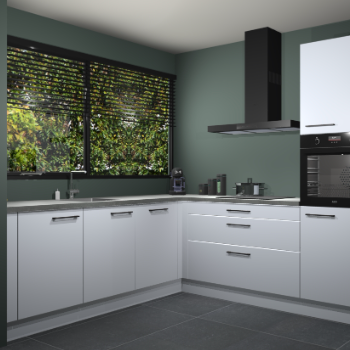 Sneeuwwitte keuken IJsland 31500