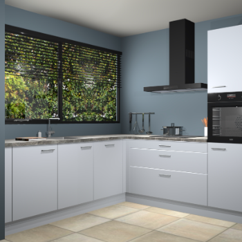 Sneeuwwitte keuken IJsland 31510