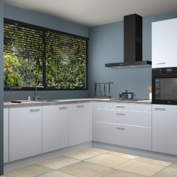 Sneeuwwitte keuken IJsland 31516