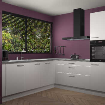 Zijdegrijze keuken IJsland 31537