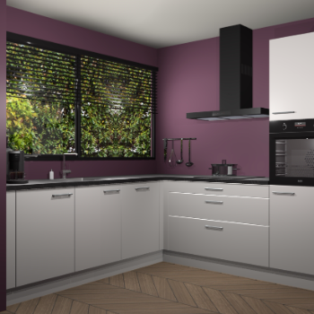 Zijdegrijze keuken IJsland 31561