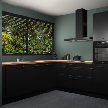 Zwarte keuken IJsland 31610