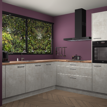 Beton opaal keuken IJsland 31805