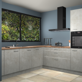 Beton opaal keuken IJsland 31806