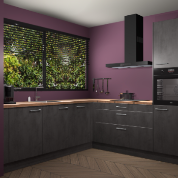 Beton antraciet keuken IJsland 31881