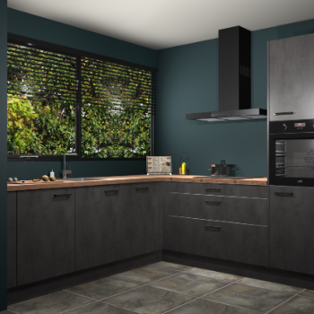 Beton antraciet keuken IJsland 31885