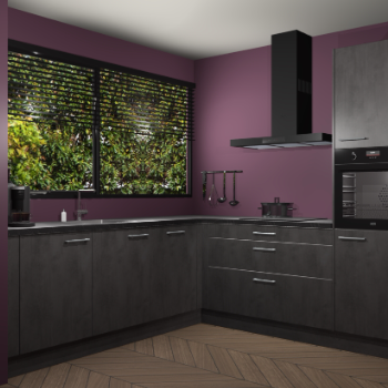 Beton antraciet keuken IJsland 31911