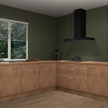 Astoria eiken keuken Letland 32107