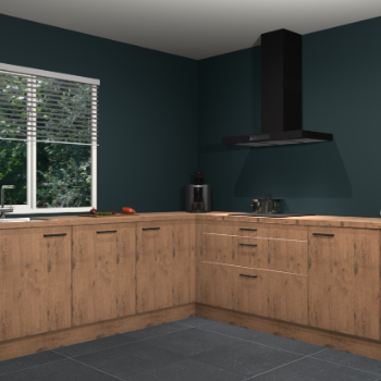 Astoria eiken keuken Letland 32111