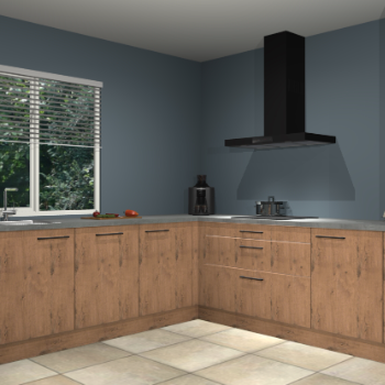 Astoria eiken keuken Letland 32117