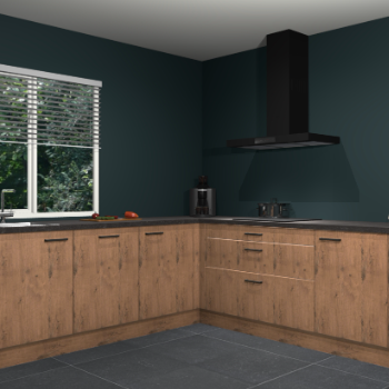 Astoria eiken keuken Letland 32124