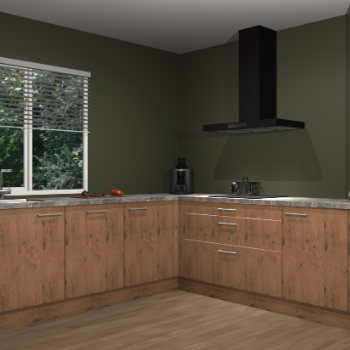 Astoria eiken keuken Letland 32126