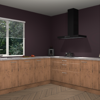 Astoria eiken keuken Letland 32133