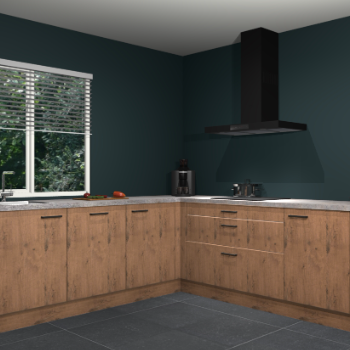 Astoria eiken keuken Letland 32136