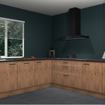 Astoria eiken keuken Letland 32142