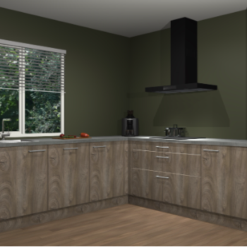 Cantaro eiken keuken Letland 32170