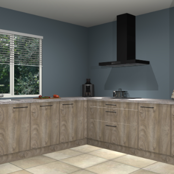 Cantaro eiken keuken Letland 32191