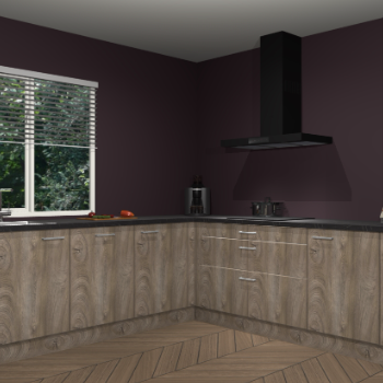 Cantaro eiken keuken Letland 32195