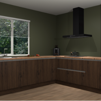 Noten greeploze keuken Letland 32202