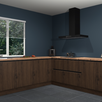 Noten greeploze keuken Letland 32205